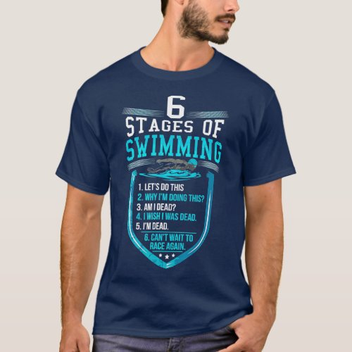 Gifts For Swimmers Swim Team Swimming Funny Swimme T_Shirt