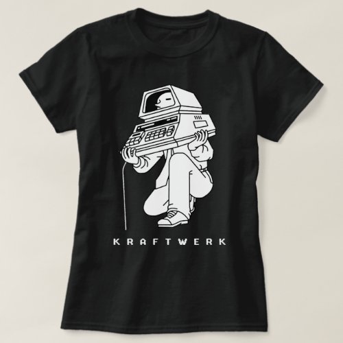Unique Kraftwerk Computer World Graphic T-shirt