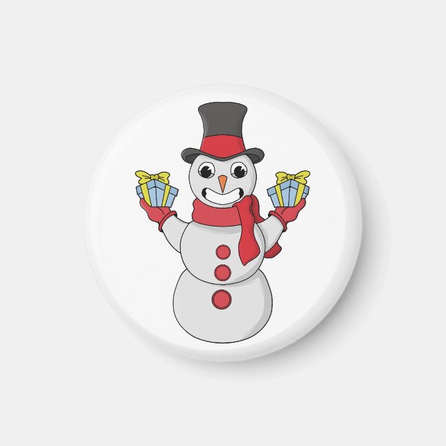 Gifts for you from Snowman Magnet (Front)