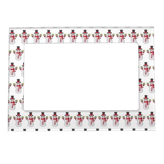 Gifts for you from Snowman Magnetic Frame (Front)