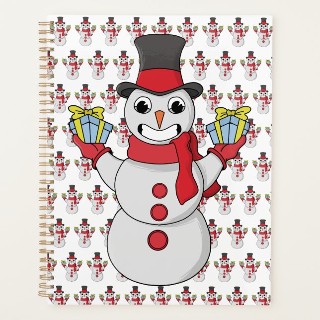 Gifts for you from Snowman Planner (Front)
