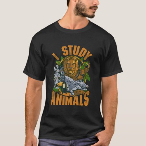 Gifts For Zoologists Zoo Keepers Wildlife Conserva T_Shirt