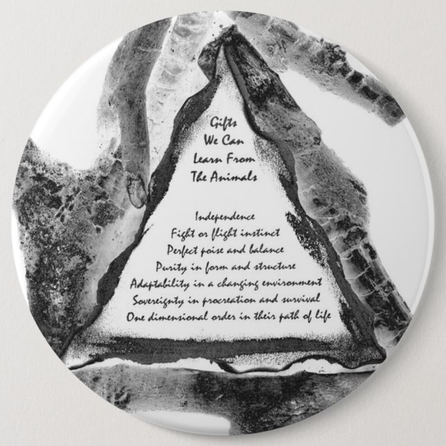 Gifts From Animals Button (Front)