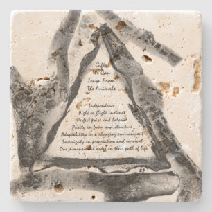 Gifts From Animals Stone Coaster