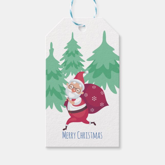 Gifts from Santa Claus Gift Tag (Front)