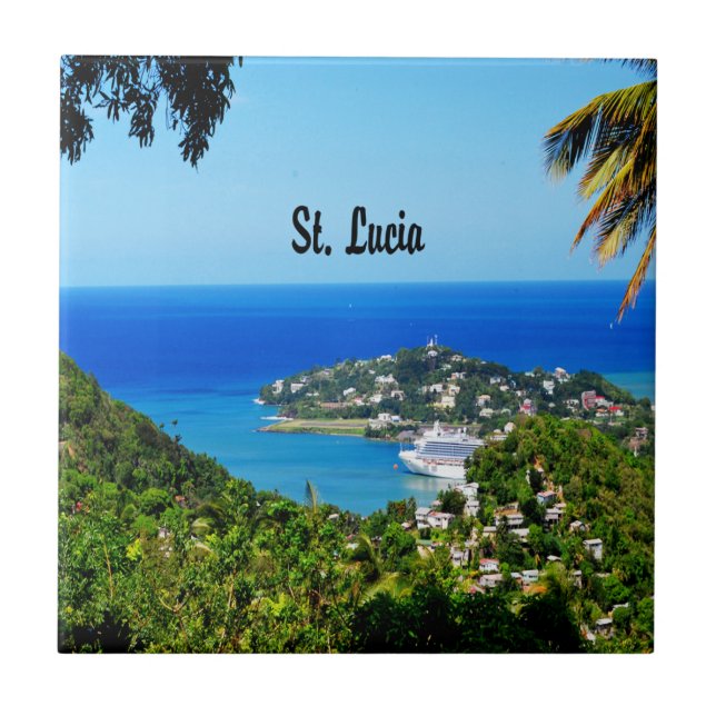 Gifts from the Caribbean Ceramic Tile (Front)