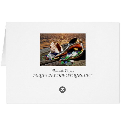 Gifts From The Sea Cards! (Back Horizontal)