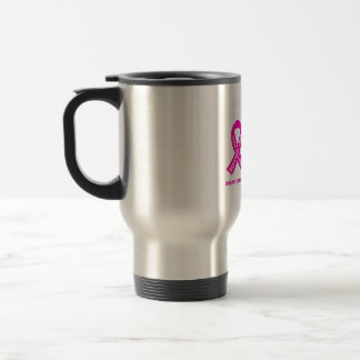Gifts I Wear Pink For My Daughter Breast Cancer Travel Mug