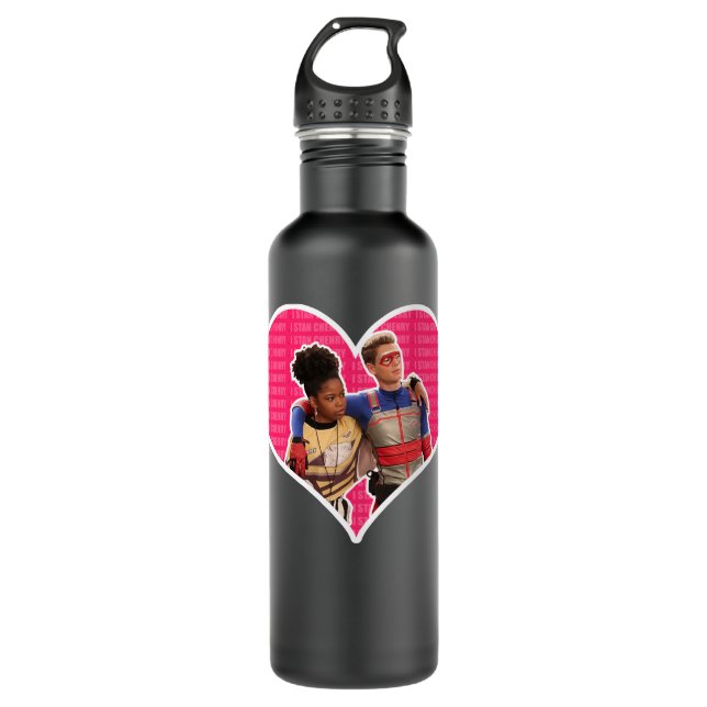 Gifts Idea I Stan With Chenry Henry Danger Charlot Stainless Steel Water Bottle (Front)