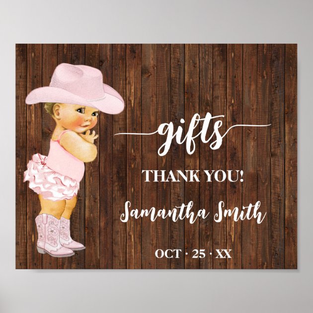 Cowgirl 2024 baby gifts