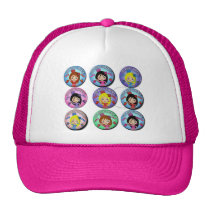 Gifts of I am Very Flamenco Multicoloured… Trucker Hat