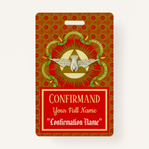 Gifts of the Holy Spirit (BK 026) - Confirmand Badge