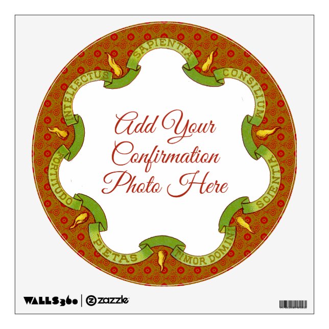 Gifts of the Holy Spirit (BK 026) Wall Decal (Front)