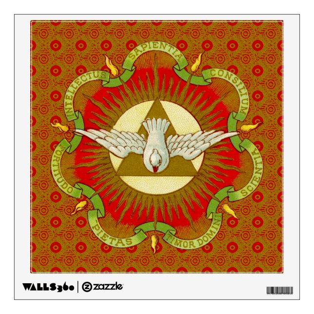 Gifts of the Holy Spirit (BK 026) Wall Decal (Front)