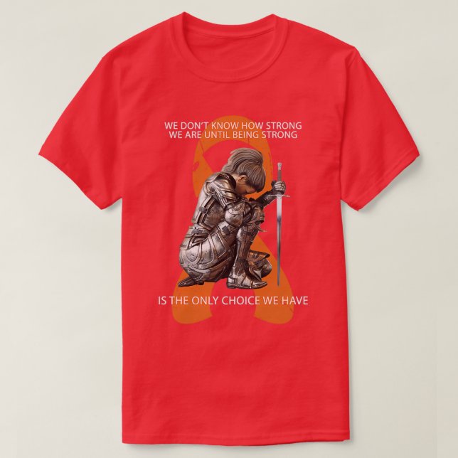 Gifts Orange MS Clothing Women Multiple Sclerosis  T-Shirt (Design Front)