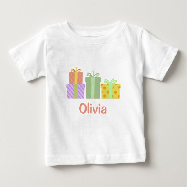 Gifts Personalized Toddlers Name  Baby T-Shirt (Front)