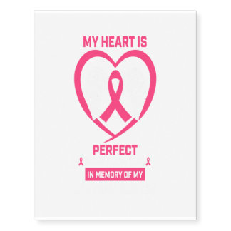 Gifts Pink Memory Of Granddaughter Temporary Tattoos