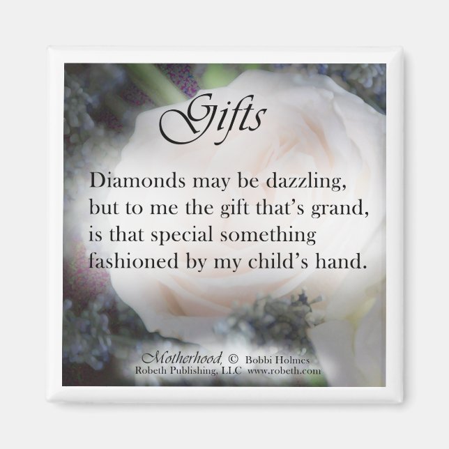 Gifts, Poem Magnet (Front)