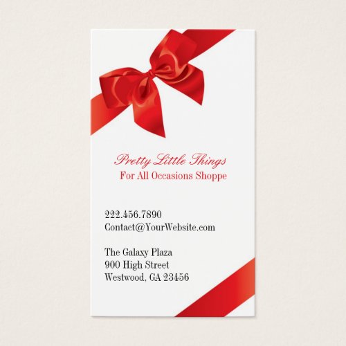 Gifts Shop Business Card