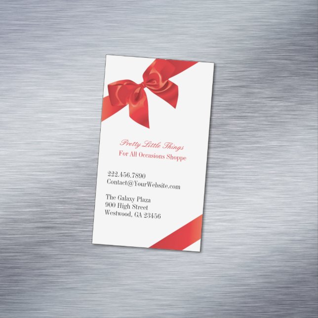 Gifts Shop Business Card Magnet (In Situ)