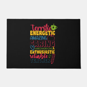 Gifts Teacher Amazing Caring Teacher Doormat