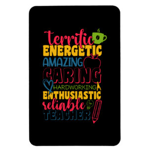 Gifts Teacher   Amazing Caring Teacher Magnet