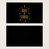 Gifts Teacher | Back To School Now (Front & Back)