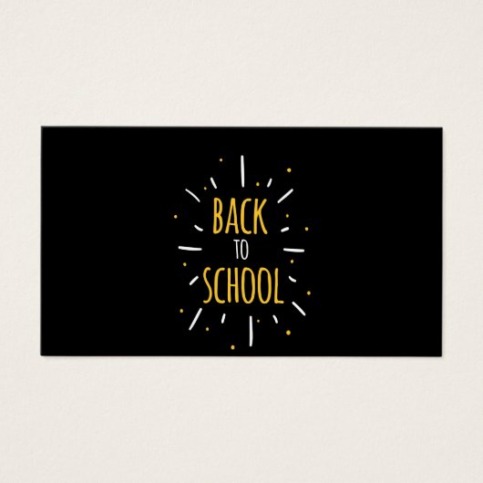 Gifts Teacher | Back To School Now (Front)