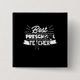 Gifts Teacher Best Preschool Teacher Button