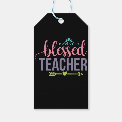 Gifts Teacher  Blessed Teacher Gift Tags