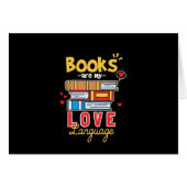 Gifts Teacher | Books Are My Love Language (Front Horizontal)
