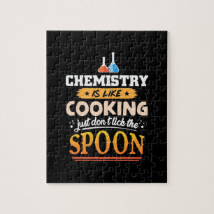 Gifts Teacher Chemistry Is Like Cooking Jigsaw Puzzle