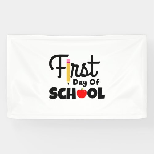 Gifts Teacher  First Day Of School Banner