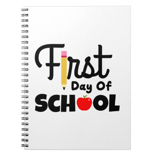 Gifts Teacher  First Day Of School Notebook