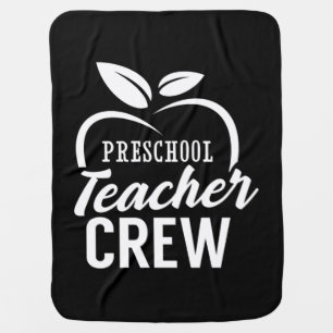 Gifts Teacher Preschool Teacher Crew Baby Blanket