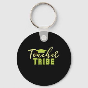 Gifts Teacher Teacher Tribe Keychain