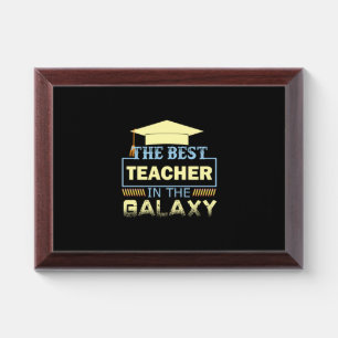 Gifts Teacher The Best Teacher In The Galaxy Award Plaque