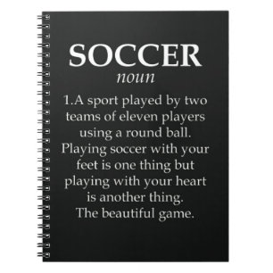 Gifts To Give Football Players Team For Her Soccer Notebook