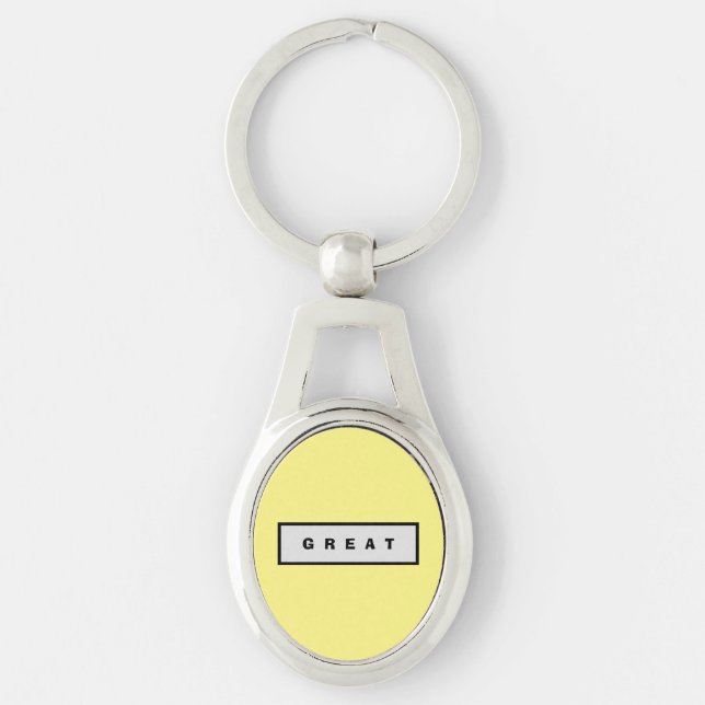 Gifts: Under 75$ Accessories Authority® GREAT Keychain (Front)