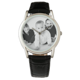 Gifts Under $75 for Him Personalized Photo Watch