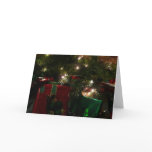 Gifts Under the Tree Christmas Holiday Card