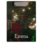 Gifts Under the Tree Christmas Holiday Clipboard