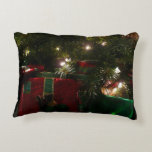 Gifts Under the Tree Christmas Holiday Decorative Pillow