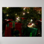 Gifts Under the Tree Christmas Holiday Poster