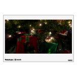 Gifts Under the Tree Christmas Holiday Scene Wall Sticker
