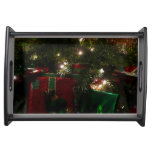 Gifts Under the Tree Christmas Holiday Serving Tray