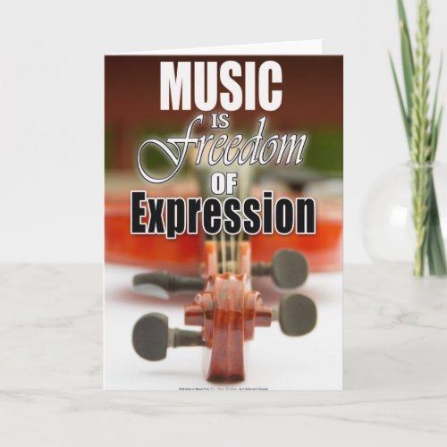 Gifts Violin Players _ Greeting Cards for Musician
