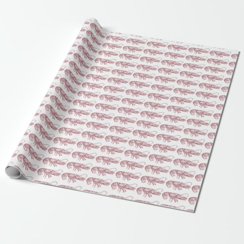 Giftwrap  Lobsters Wrapping Paper