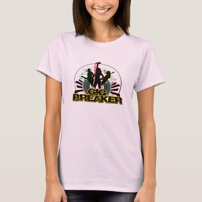 Gig Breaker - "Breaking Out" Logo T-Shirt (Front)