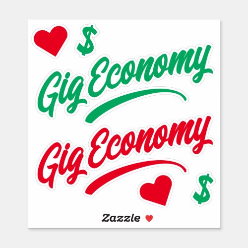 Gig Economy Sticker